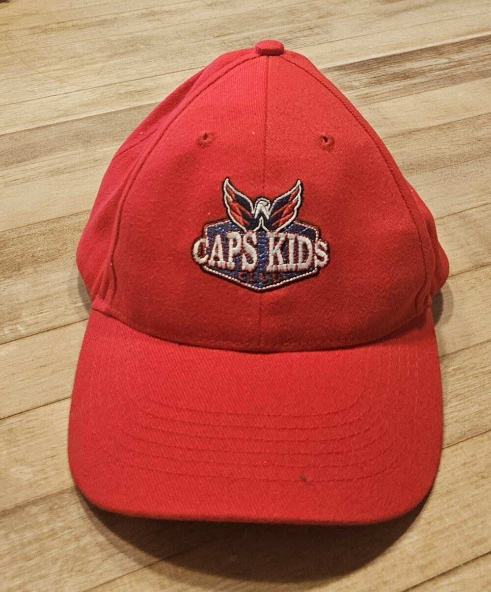 CAP KIDS Washington Capitals NHL Youth Red Hat Cap Adjustable Child Logo Hockey